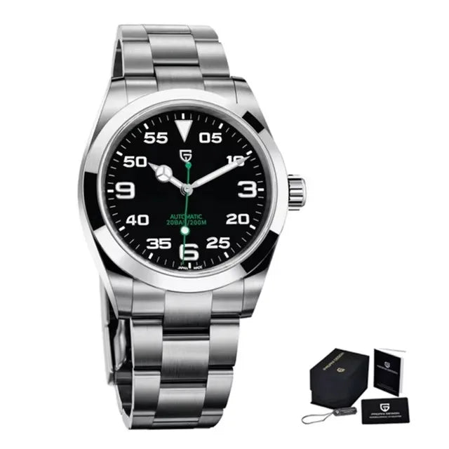 PAGANI DESIGN Orologio da uomo Top Brand 20bar impermeabile, orologio meccanico classico di lusso con vetro zaffiro, orologio automatico da polso da uomo