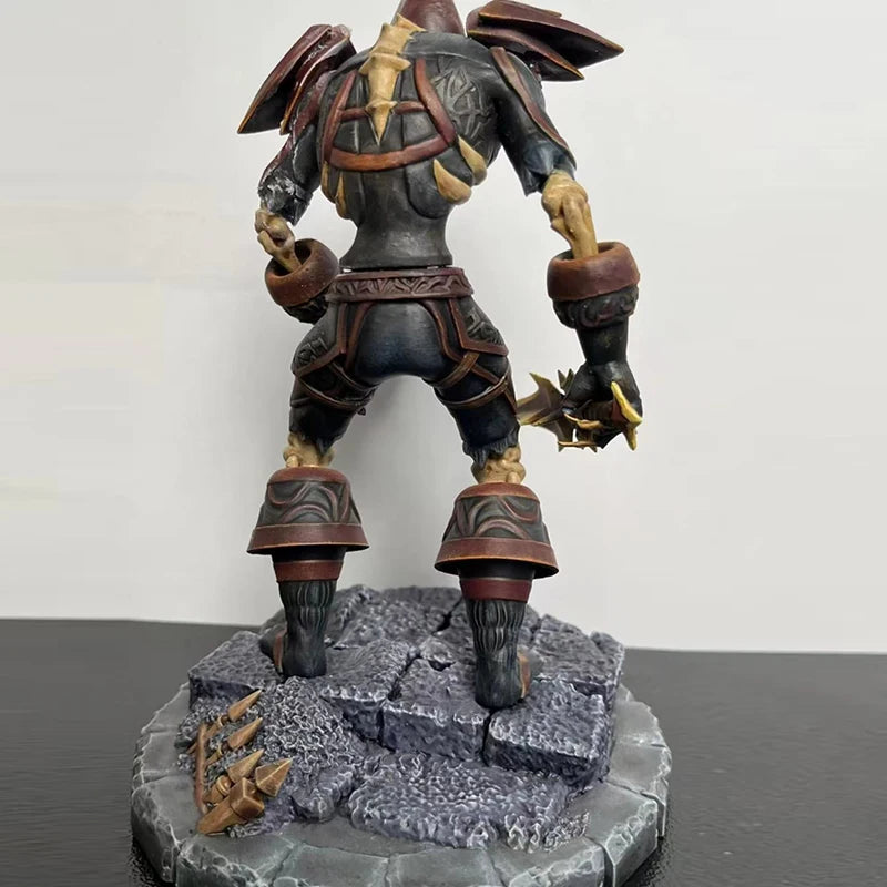 World of Warcraft Cartoon Action Figure - Bloody Tooth Thief Desktop Case Ornament GK Garage Kit Collectible Statue for Fans
