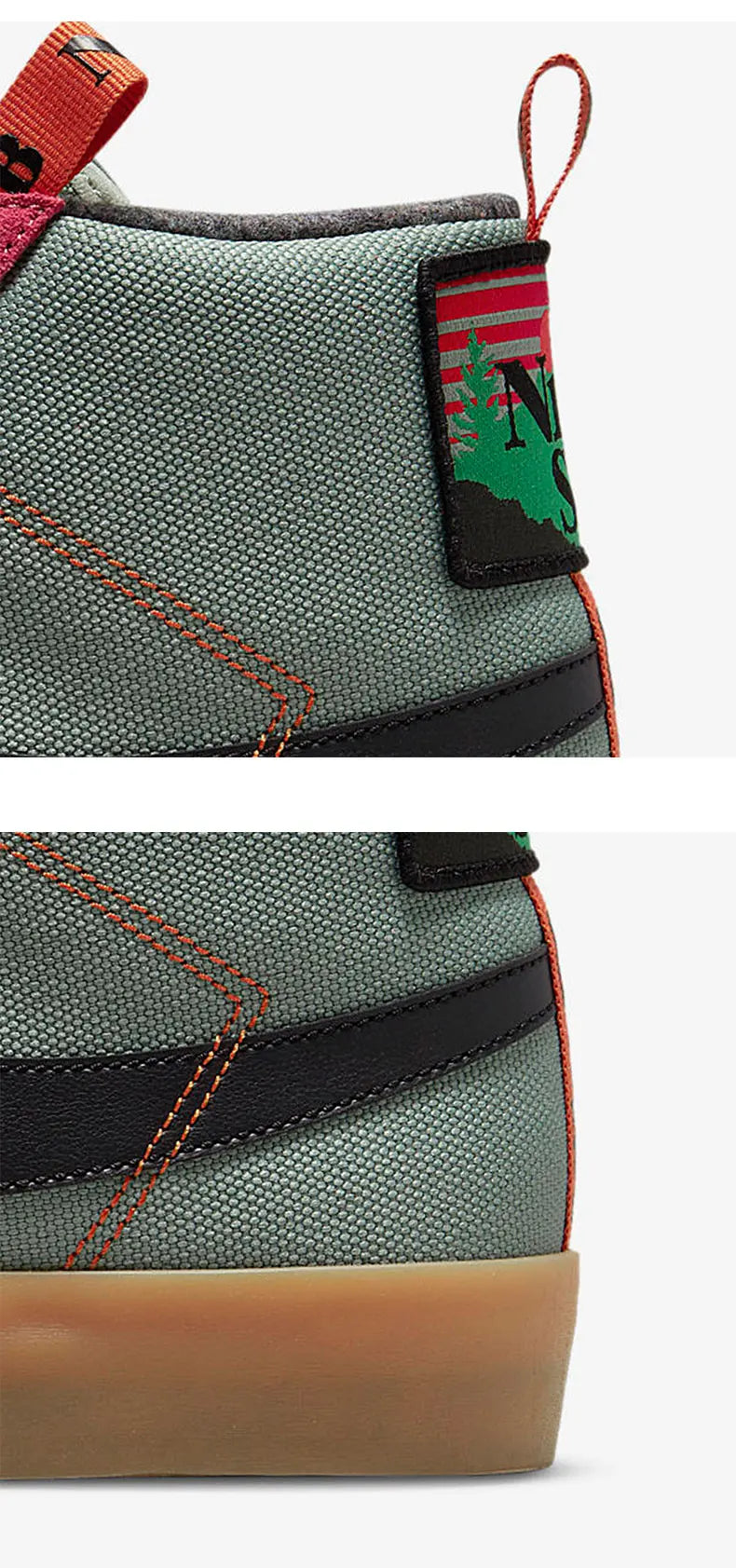 Zapatillas de skate unisex de caña alta Nike SB Blazer Zoom DC8903-301