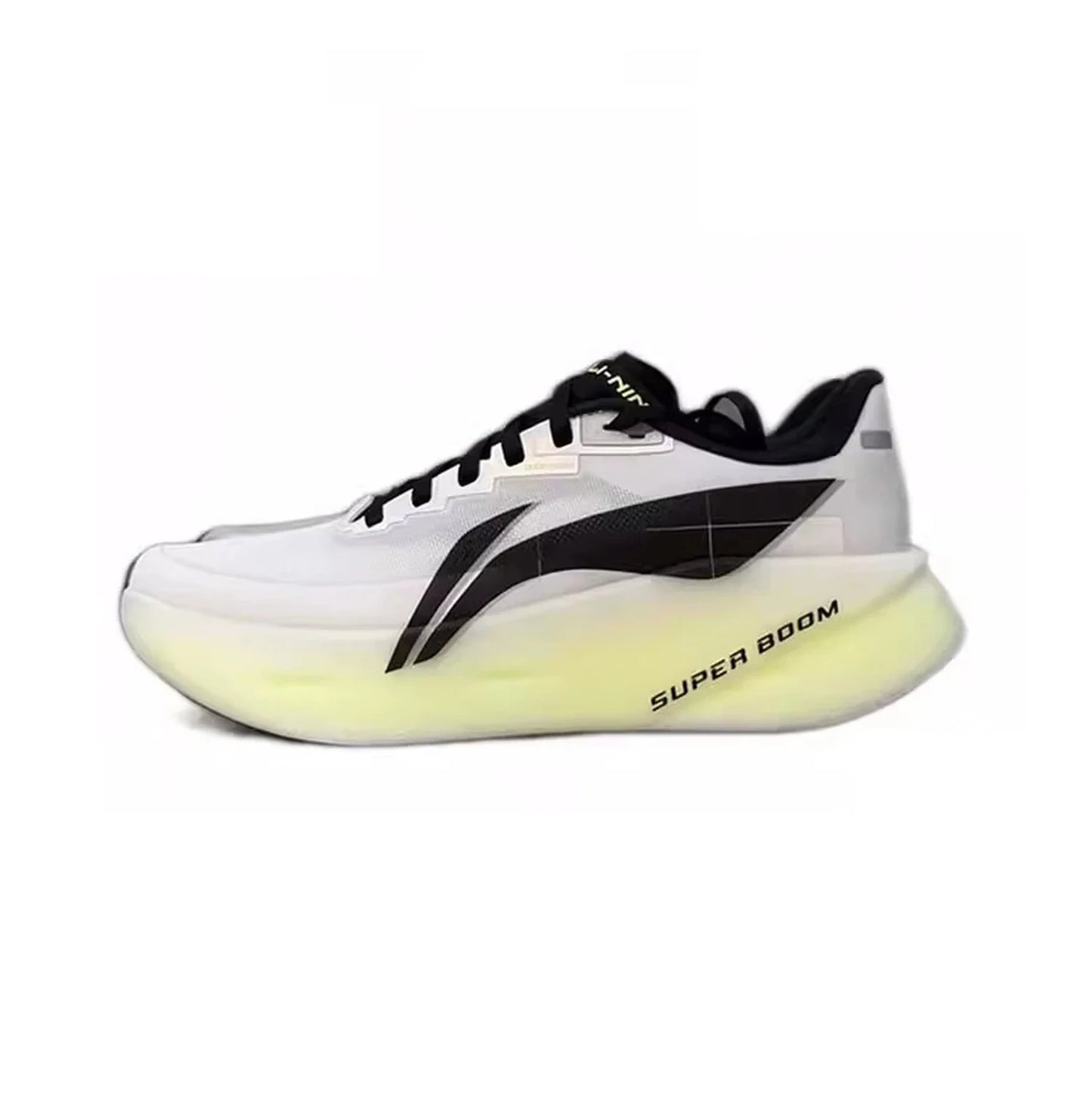 Scarpe da running da uomo Li-Ning CHAOYING PRO ammortizzate BOOM FIBER traspiranti leggere a rimbalzo, scarpe sportive quotidiane LiNing ARBW003