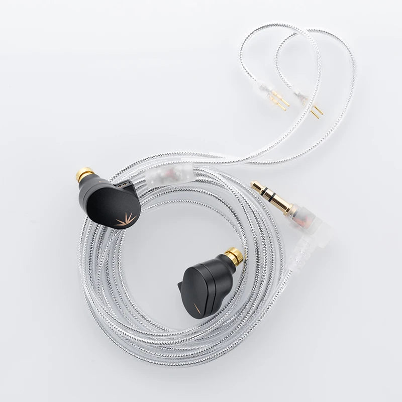 MOONDROP CHU II CHUII DSP Dynamic Driver In-Ear Earphone IEMs HiFi Music Earbuds with 0.78mm Interchangeable Cable Wried Headset