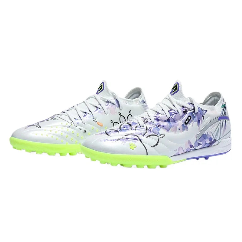Kelme Adult Soccer Shoes TF Shredded Spikes Professional Match Training Soccer Shoes Youth Indoor Anti-Skid Shoes