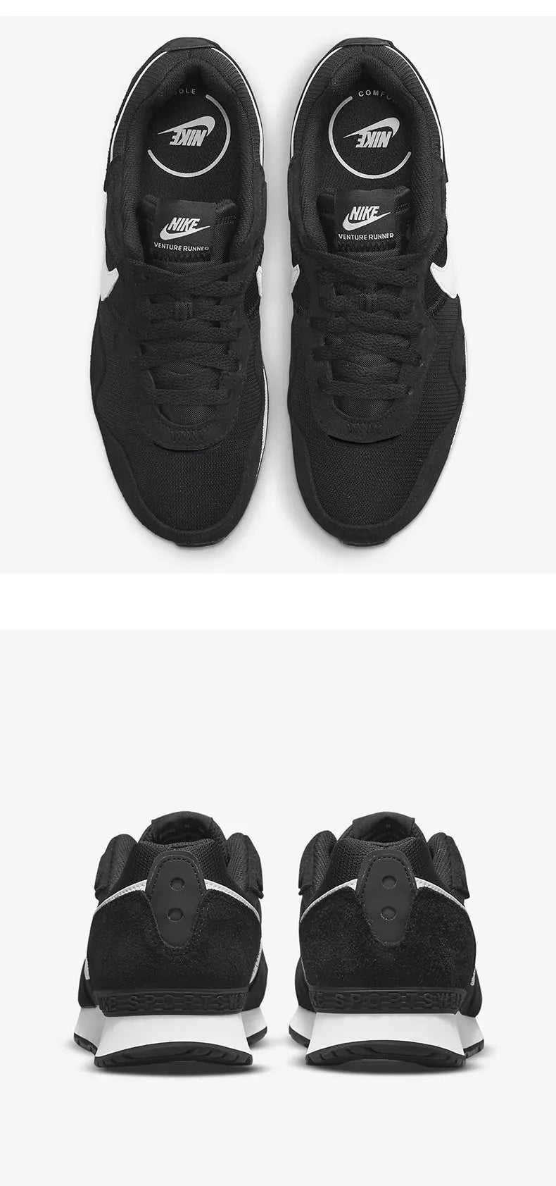 Zapatillas Nike Retro auténticas de caña baja para mujer, acolchadas para fitness DM8454-001