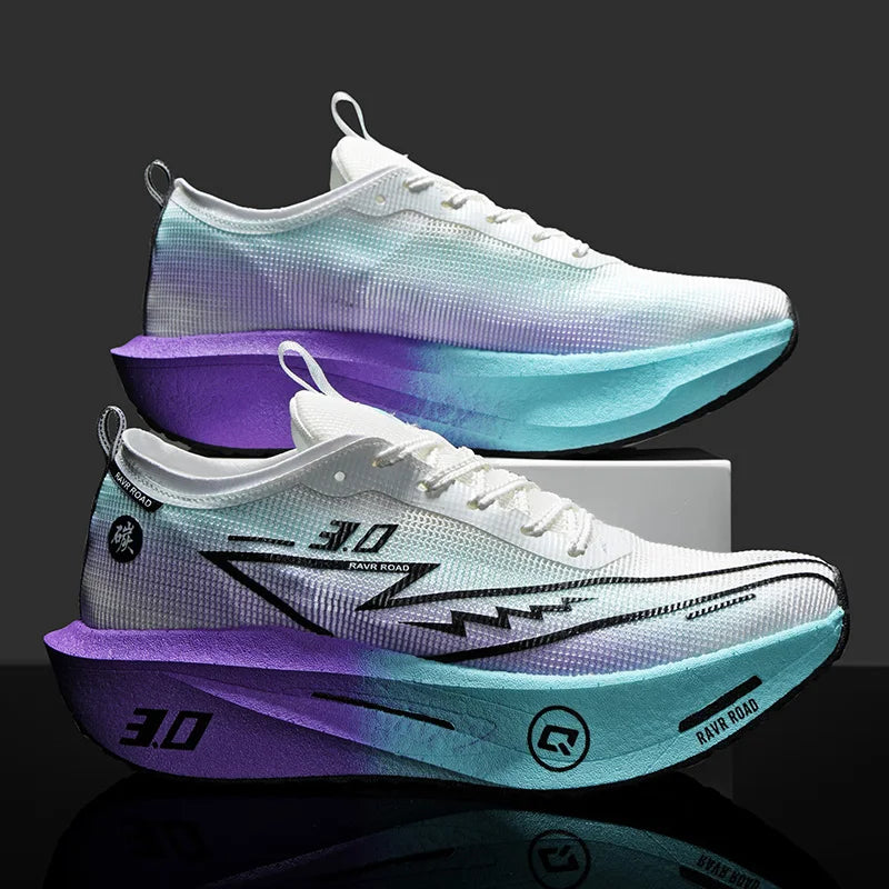 Sneakers da uomo in mesh comfort, scarpe da tennis 2025, running da uomo con piastra in carbonio 3.0, ammortizzazione per sport, allenamento e jogging