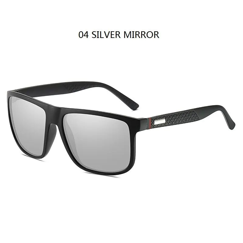 Fashion Vintage Square Unisex Sunglasses Men Women Luxury Brand Designer Men's Sun Glasses Driving Fishing Eyewear Man