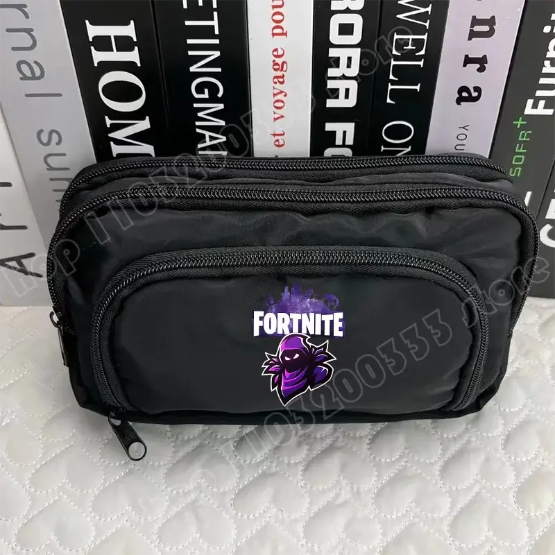 Astuccio portapenne Fortnite con motivo creativo del gioco, borsa contenitore Harajuku per ragazzi e ragazze, articoli per il ritorno a scuola, regali di compleanno e per feste