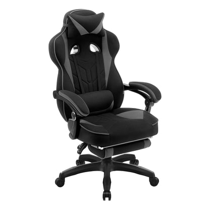 WOLTU Executive Office Chair Breathable Gaming Chair Ergonomic Gamer Computer Chair with Lumbar Cushion Headrest Footrest