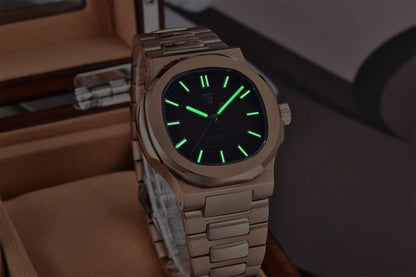 PAGANI DESIGN 2026 Nuovo orologio automatico di lusso da uomo, orologio da polso meccanico in acciaio inossidabile con vetro zaffiro, quadrante tonneau 40MM