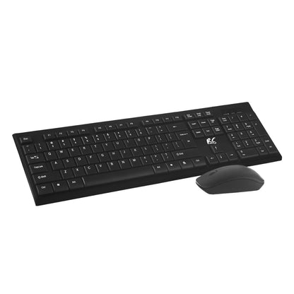 Kit de teclado y ratón inalámbricos QWERTY NanoRS RS580