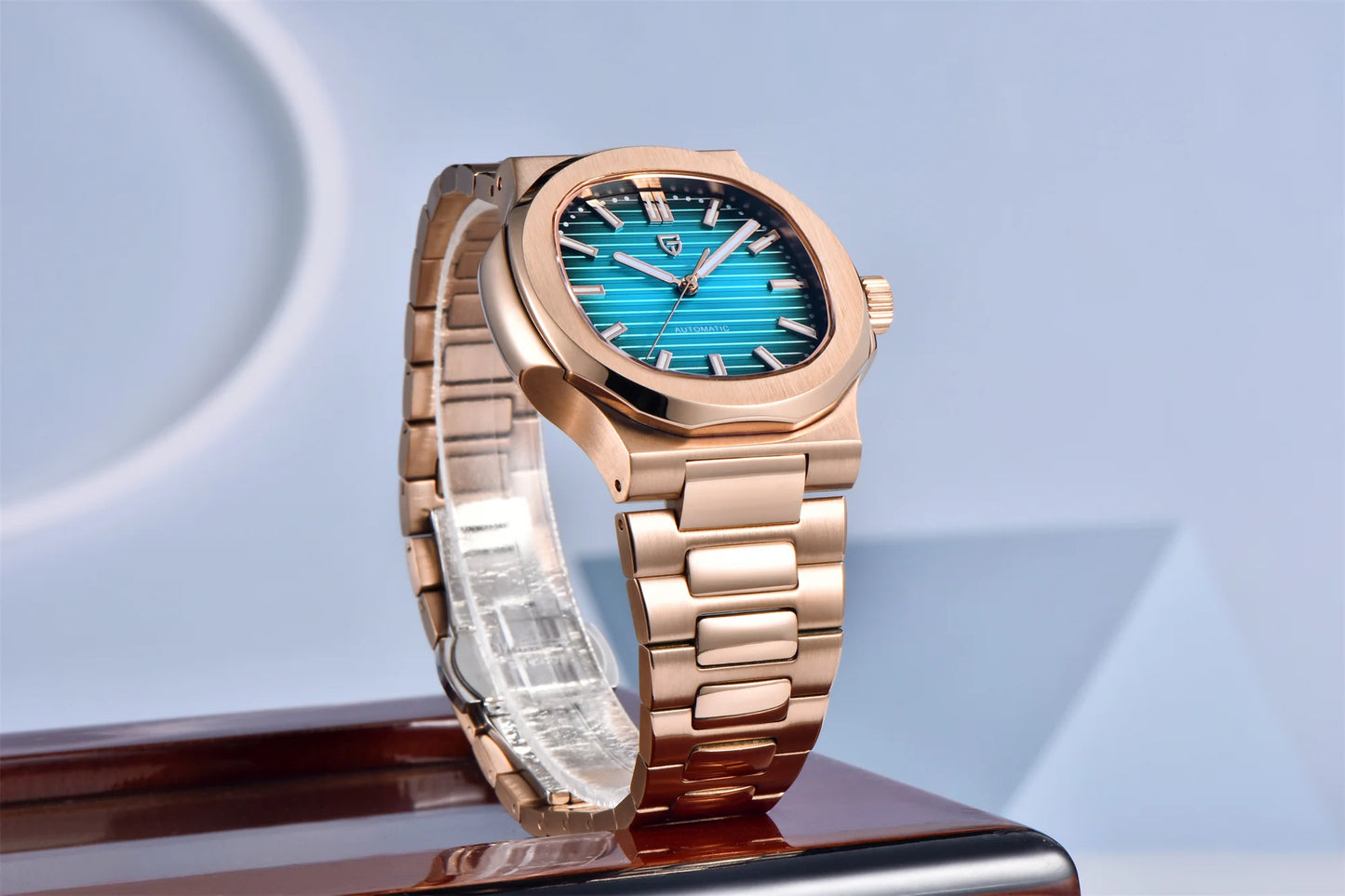 PAGANI DESIGN 2026 Nuovo orologio automatico di lusso da uomo, orologio da polso meccanico in acciaio inossidabile con vetro zaffiro, quadrante tonneau 40MM