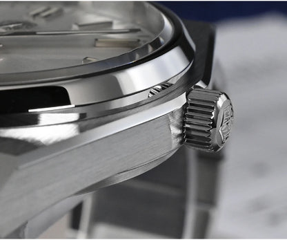 San Martin Reloj clásico para hombre 40mm Miyota 9015 reloj de vestir de lujo automático mecánico con pulsera de liberación rápida SN0023