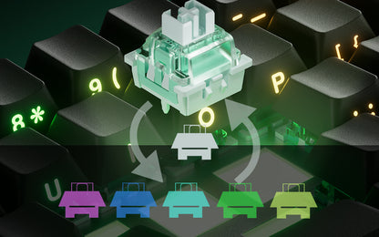 Akko MonsGeek FUN68 FUN60 PRO&MAX Tastiera magnetica HE 60% 65% Tastiere da gaming Rapid Trigger 8K Tastiera custom per gamer Esports