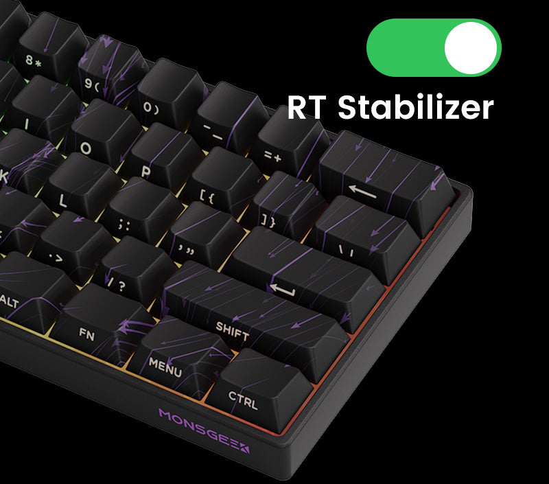 Tastiera meccanica Akko MonsGeek FUN60 con switch magnetici, 60%, tastiera gaming Rapid Trigger 0.01mm, 8K, ARGB, HE/TMR, custom