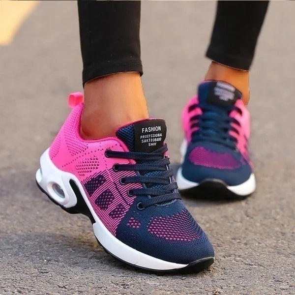 Scarpe da running da donna traspiranti, scarpe casual outdoor leggere, scarpe sportive e sneaker casual da camminata Tenis Feminino