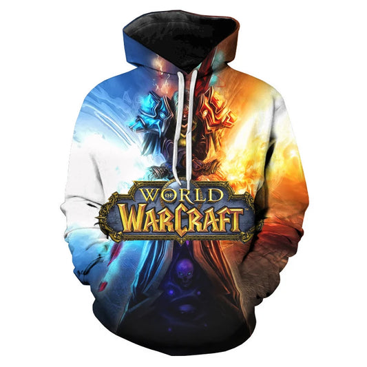 2021 Spring Autumn 3D Printed Hoodies World of Warcraft Tauren Sweatshirts Men Women Children Cool Boy Girl Kids Pullover Hoodie