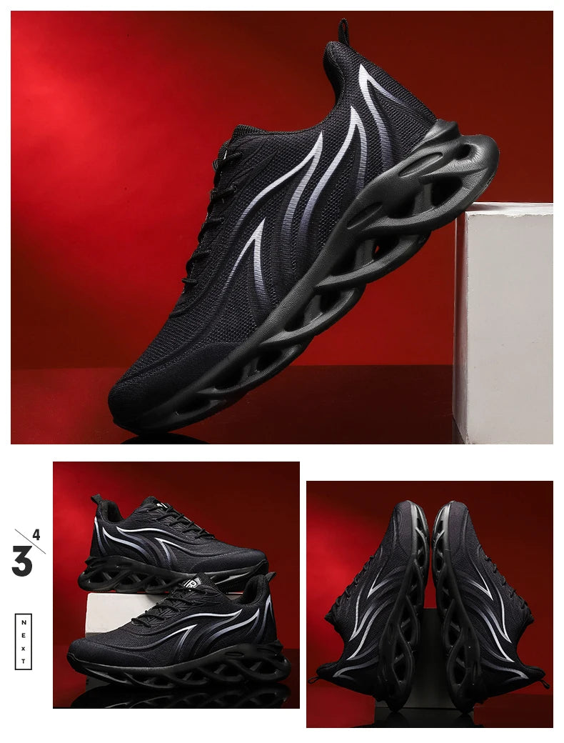 Social Shoe Male Mesh Breathable Comfortable Running Walking Shoes Outdoor Men's Sports Shoes Zapatos Hombre 2025 Best-Selling
