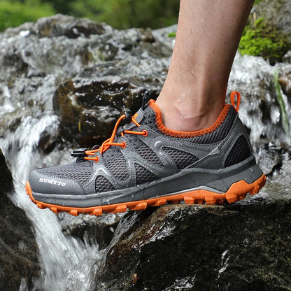 HUMTTO Scarpe da trekking outdoor e da guado da uomo, scarpe acquatiche in mesh traspirante ad asciugatura rapida, sneakers da acqua alla caviglia da donna antiscivolo