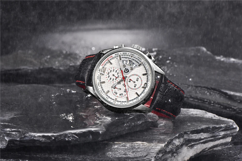 Top luxury brand PAGANI DESIGN Men's watches fashion sport wristwatch male quartz chornograph men waterproof clock Reloj hombres
