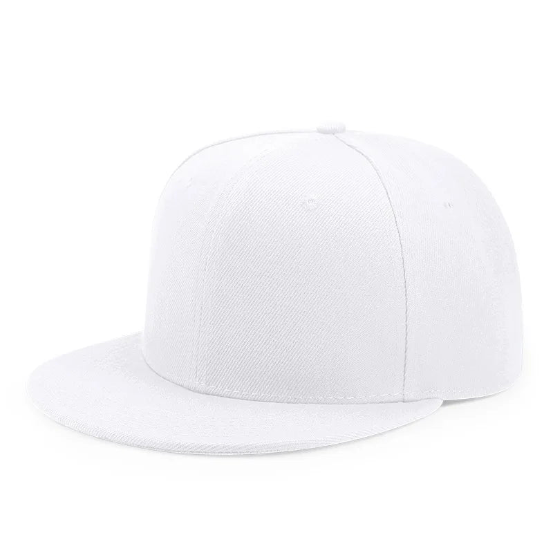 Adult Back Closed Baseball Cap for Small Head Lady Man Blank Hiphop Snapback Hat Man Plus Size Fitted Flat Peak Caps 55cm to 64c