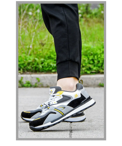 BONA New Designers Scarpe sportive in pelle action da uomo, sneakers da running, scarpe da tennis maschili, calzature da camminata trendy per il fitness