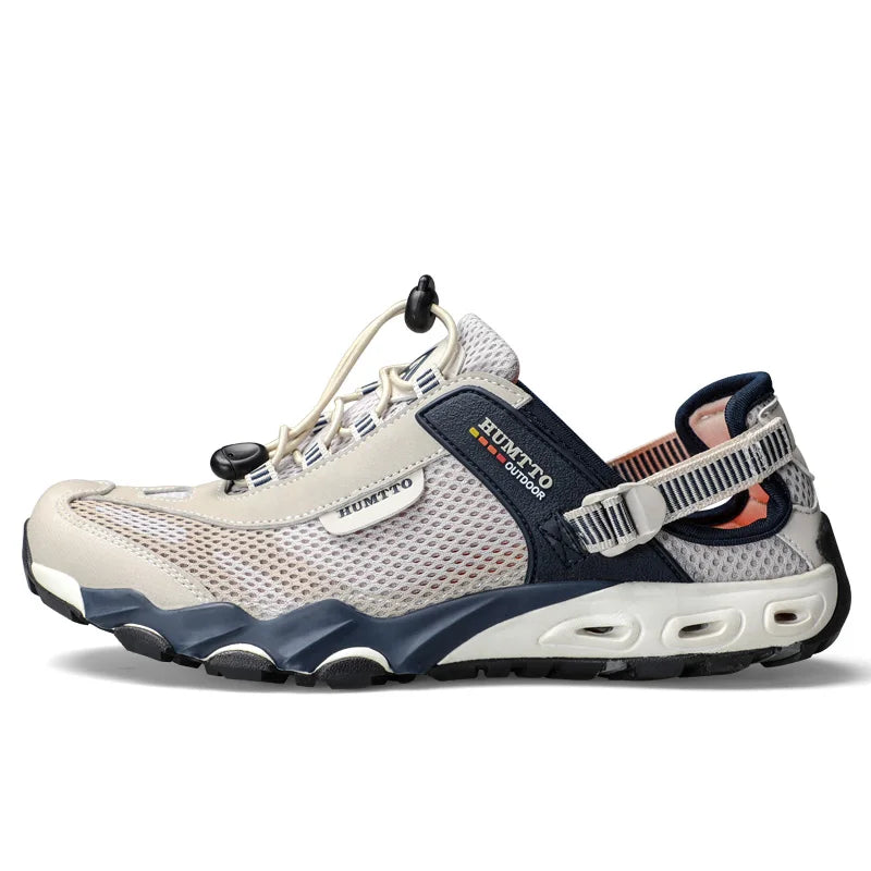 HUMTTO Scarpe da trekking outdoor e da guado da uomo, scarpe acquatiche in mesh traspirante ad asciugatura rapida, sneakers da acqua alla caviglia da donna antiscivolo
