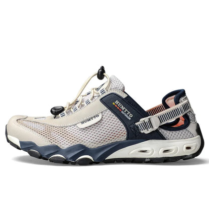HUMTTO Scarpe da trekking outdoor e da guado da uomo, scarpe acquatiche in mesh traspirante ad asciugatura rapida, sneakers da acqua alla caviglia da donna antiscivolo