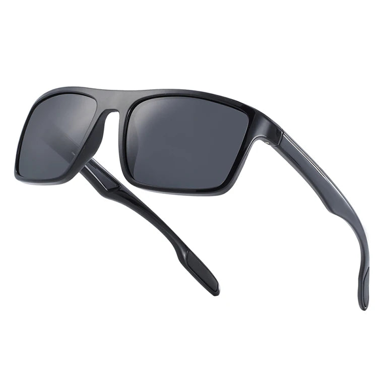 BARCUR Polarized Sunglasses Men TR90 Ultralight Vintage Sun Glasses for Women Square Eyewear oculos lunette de soleil femme