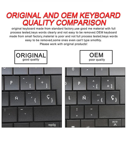 Teclado retroiluminado PT-BR Brazil US RU para Acer Nitro 5 AN515-54 AN515-43 AN517-52 AN517-51 AN517-54 AN715-51 Spain LA IT TR GR FR