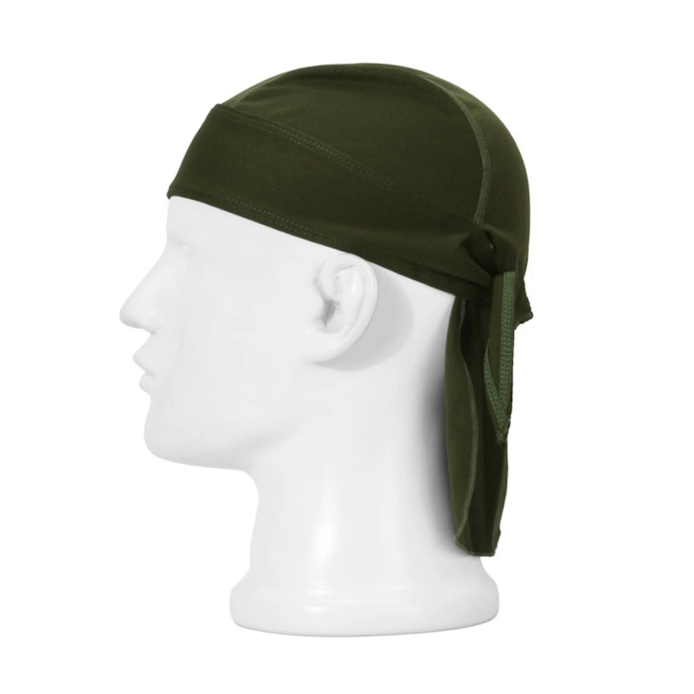 Cycling Hat Under Helmet Quick Dry Pure Cycling Cap Head Scarf Summer Men Running Riding Bandana Headscarf Ciclismo Pirate Cap