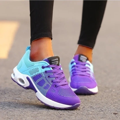 Scarpe da running da donna traspiranti, scarpe casual outdoor leggere, scarpe sportive e sneaker casual da camminata Tenis Feminino