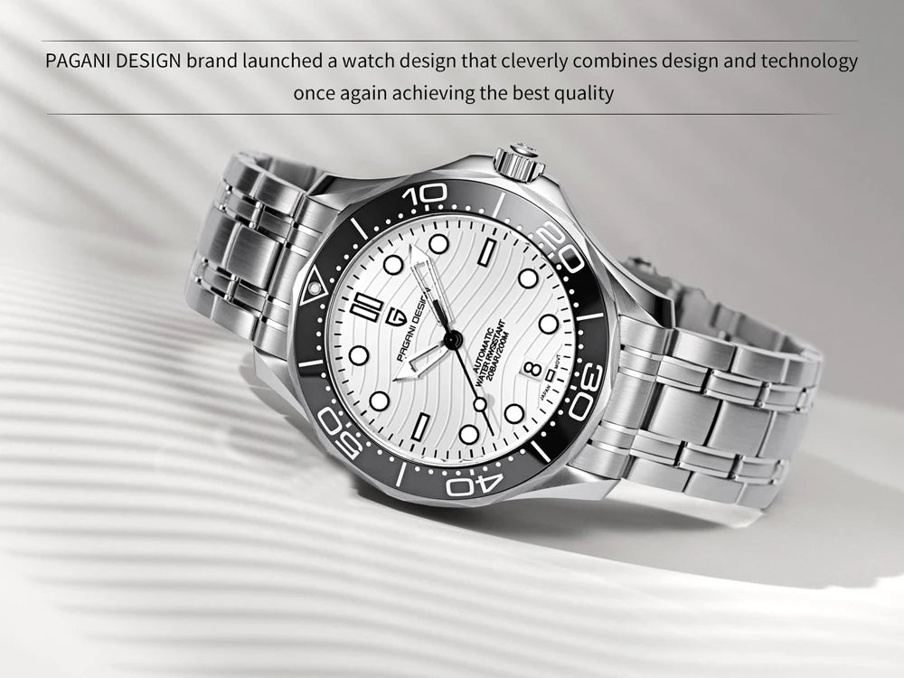 2022 New PAGANI DESIGN 1685 Men's Watches Mechanical Wristwatch for men Automatic watch men Japan NH35A 20Bar Dive Clock