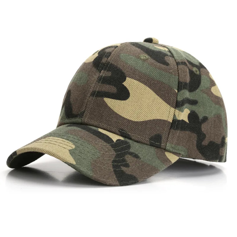 Summer 3-10 Years Old Parent Child All Match Camouflage Mesh Baseball Caps Baby Outdoor Casual Sunscreen Breathable Sunshade T30