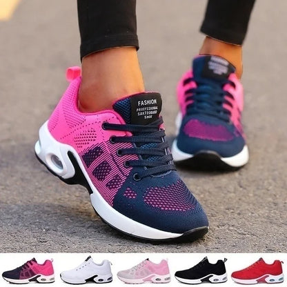 Scarpe da running da donna traspiranti, scarpe casual outdoor leggere, scarpe sportive e sneaker casual da camminata Tenis Feminino