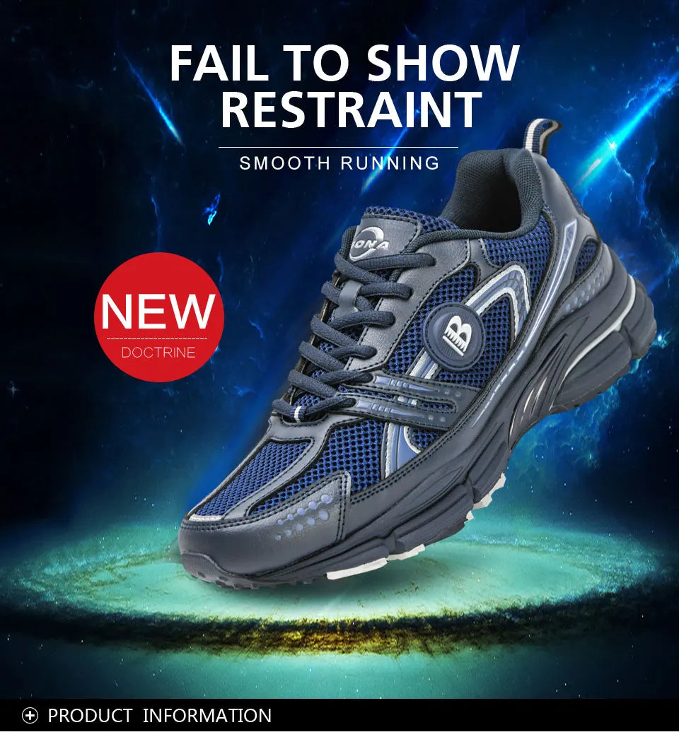 Zapatillas deportivas BONA para hombre de nuevos diseñadores, tendencia, transpirables, para caminar, correr y hacer deporte, calzado suave masculino
