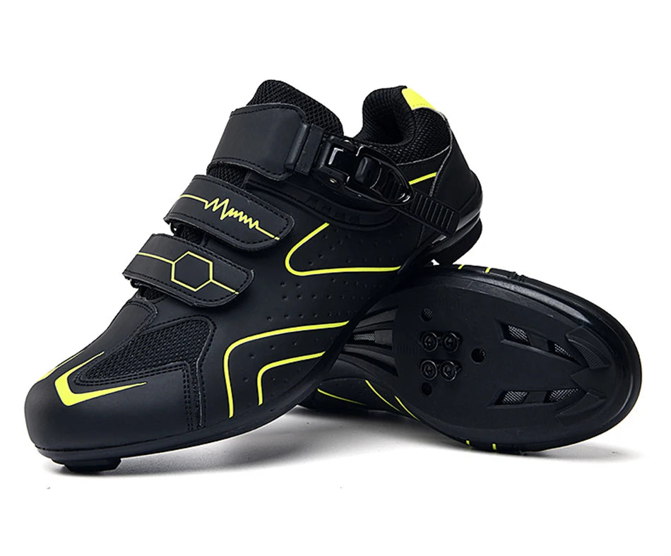 Professional Self-Locking Cycling Shoes Outdoor MTB Pedal Bicycle Shoes Non-Slip Sneakers Racing Road Speed Bike SPD Cleat Shoes