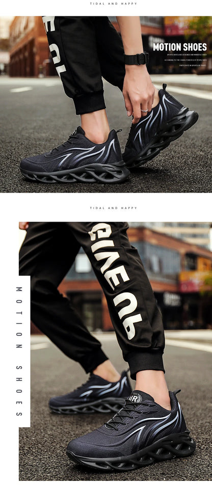 Social Shoe Male Mesh Breathable Comfortable Running Walking Shoes Outdoor Men's Sports Shoes Zapatos Hombre 2025 Best-Selling