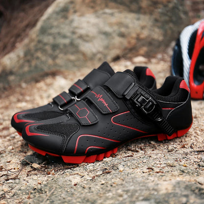 Professional Self-Locking Cycling Shoes Outdoor MTB Pedal Bicycle Shoes Non-Slip Sneakers Racing Road Speed Bike SPD Cleat Shoes