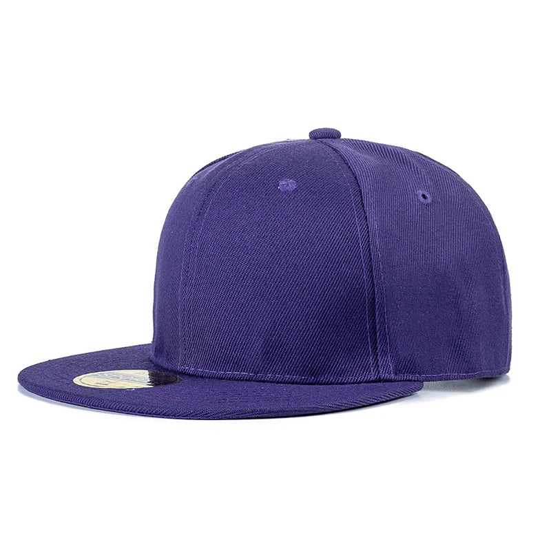 Hot Sale Cap Plain Snapback Hat High Quality Adult Hip Hop Baseball Cap Men Women Outdoor Leisure Baseball Hat