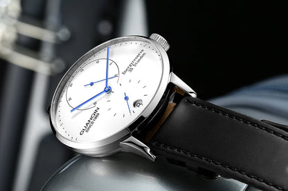 GUANQIN Mechanical Business Watch Men Luxury Brand Luminous Stainless Steel Strap Wrist Mens Automatic Watches Clock relogio BYR