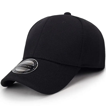 COKK Baseball Cap Men Snapback Hats Caps Men Fitted Closed Full Cap Women Gorras Bone Male Trucker Hat Casquette Outdoor Black