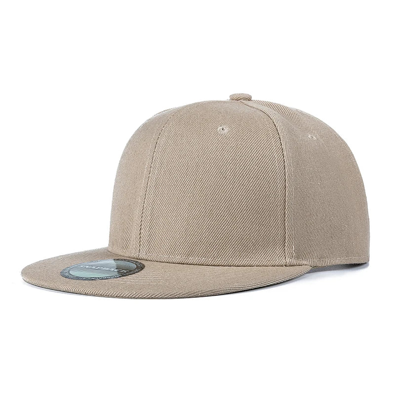 Hot Sale Cap Plain Snapback Hat High Quality Adult Hip Hop Baseball Cap Men Women Outdoor Leisure Baseball Hat