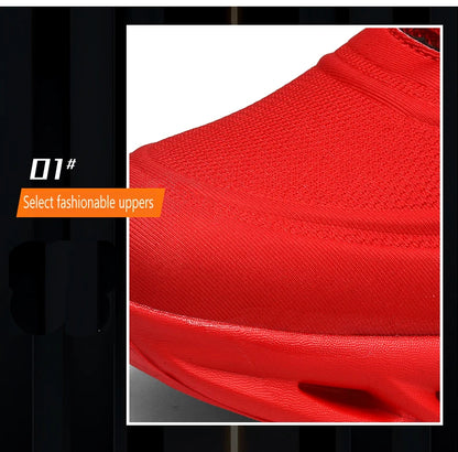 Social Shoe Male Mesh Breathable Comfortable Running Walking Shoes Outdoor Men's Sports Shoes Zapatos Hombre 2025 Best-Selling