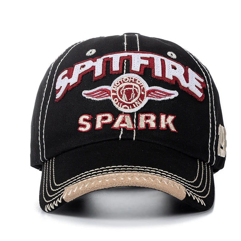 New Unisex Cap Letter Embroidery Cotton Baseball Cap Casual Outdoor Adjustable Cap For Women Men Fashion Street Hat