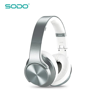 SODO – écouteurs intra-auriculaires sans fil MH5, haut-parleurs 2 en 1, stéréo HiFi, compatibles Bluetooth 5.0, avec micro, Support TF/FM