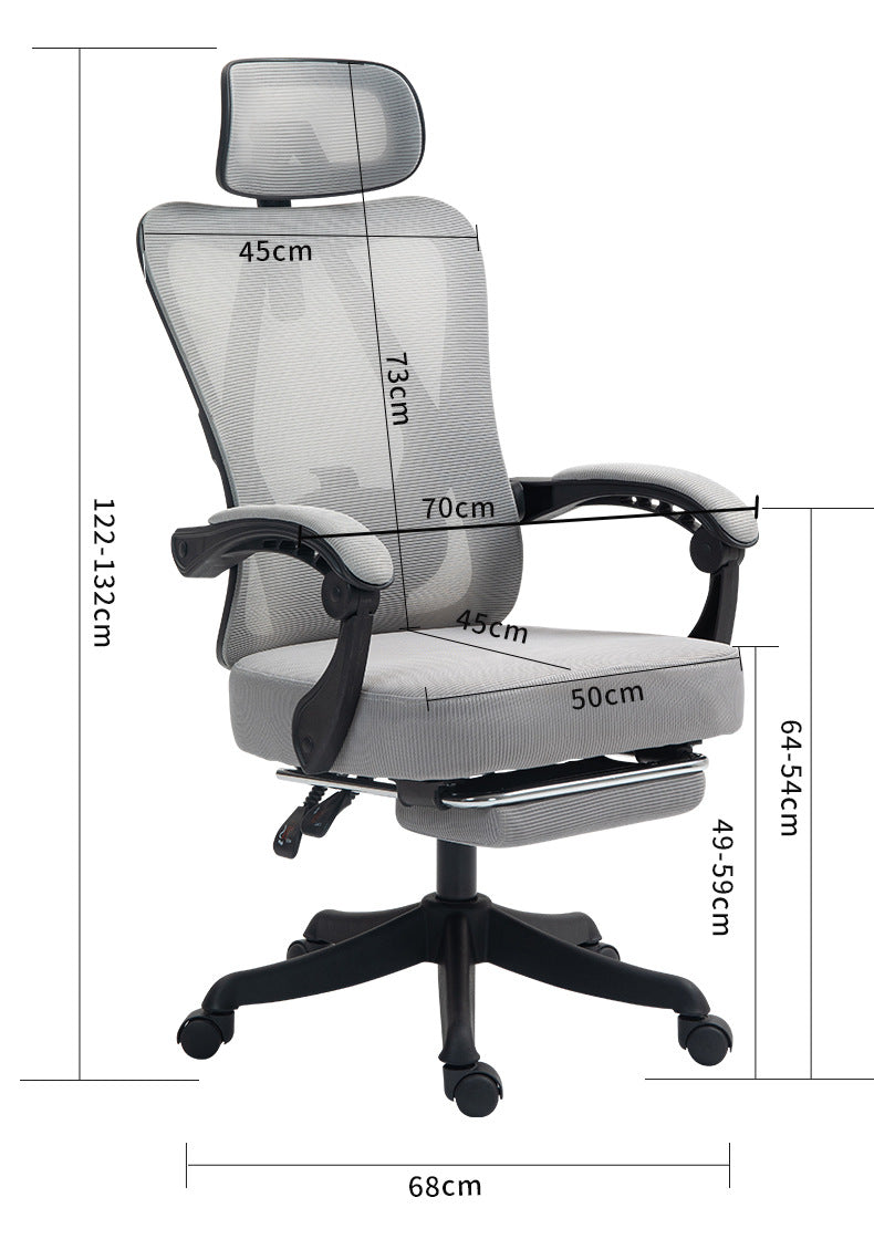 UVR Gaming Computer Chair Home Lift Swivel Backrest Chair Ergonomic Design Armchair Sitting Comfort Office Chair Furniture