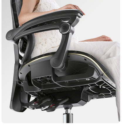 UVR Gaming Computer Chair Household Ergonomic Design Armchair Sedentary Comfortable Reclining Mesh Staff Stool Office Chair