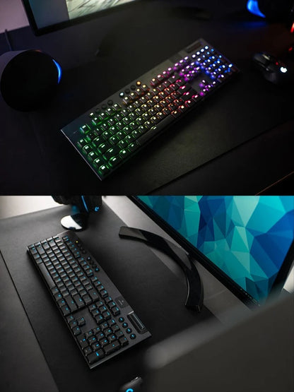 Tasti per tastiera meccanica da gaming wireless compatibili con Logitech G913TKL, G915, G813 e G815 RGB trasparente