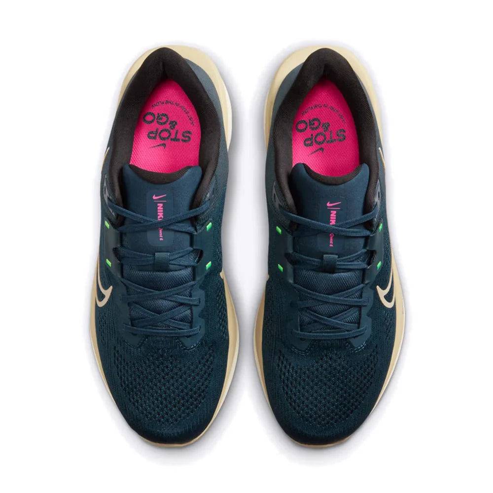 Nike Quest 6 Cushioned Lightweight Athletic  Mesh Breathable Running Shoes Casual  Men's Shoes FD6033-402