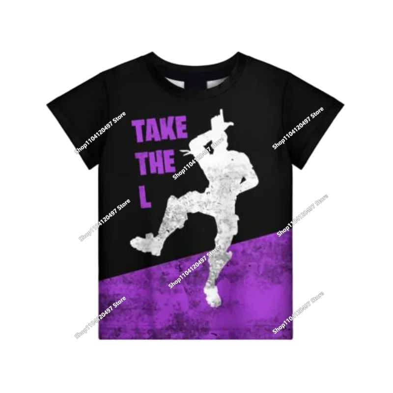 New Fortnite 3D Digital Printed Top Children's Hooded Fashion Trendy Casual Pullover Sweatshirt Birthday Gift