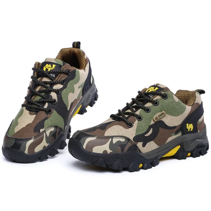 Casual Shoes Men Summer Outdoor Sneakers Women’s Footwear Trainer Waterproof Camouflage Army Shoe Male Military Shoes Tennis Jeans
